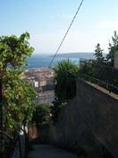 Das kleine gemütliche Städtchen Menton.