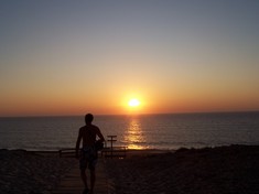 Sonnenuntergang am Atlantik 1.