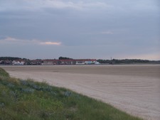 Sonnenuntergang am Strand in Frankreich (7).