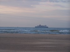 Sonnenuntergang am Strand in Frankreich (19).