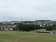 Blick auf Brighton.