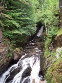 Der Wasserfall, zu dem wir gewandert sind.