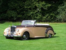 Alvis-Rallye am Cawdor Castle (1).