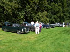 Alvis-Rallye am Cawdor Castle (2).
