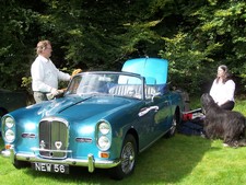 Alvis-Rallye am Cawdor Castle (3).