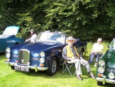 Alvis-Rallye am Cawdor Castle (4).