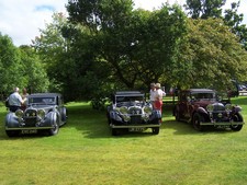 Alvis-Rallye am Cawdor Castle (5).