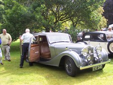 Alvis-Rallye am Cawdor Castle (6).